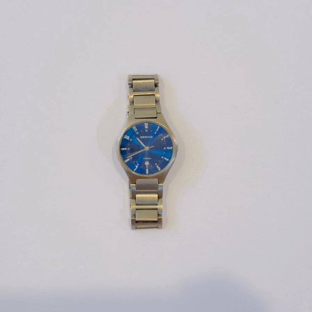 Bering 11739-707 Titanium Mens Watch 39mm 5 ATM